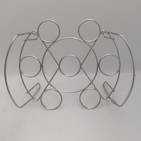 Instant Pot Silver Stainless Steel Egg Rack 6"H x 7"W x 8"L - Picture 3 of 4
